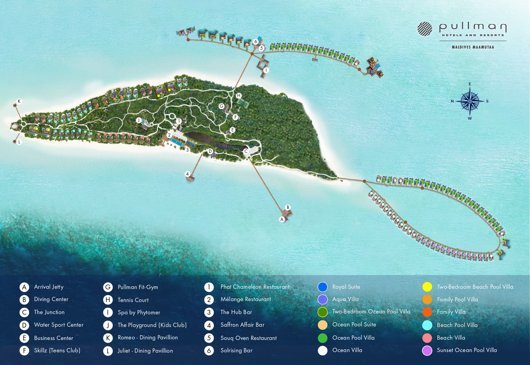 Отель Pullman Maldives Maamutaa Мальдивы Описание отеля и бронирование тура